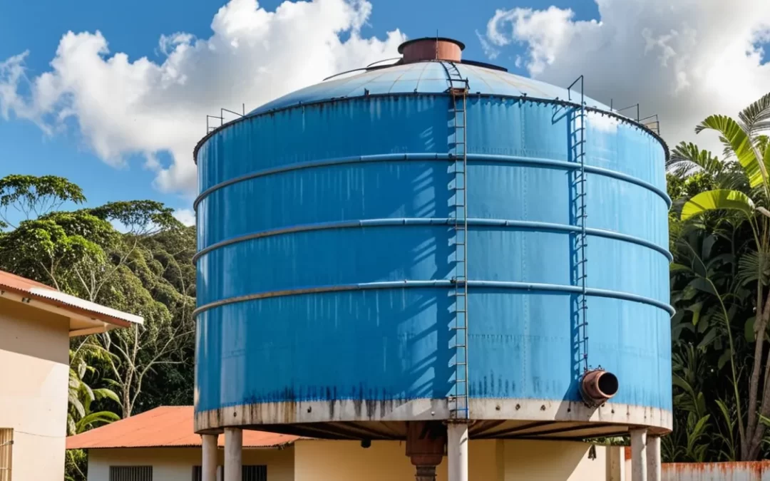 Limpeza de caixa d’água na Tijuca