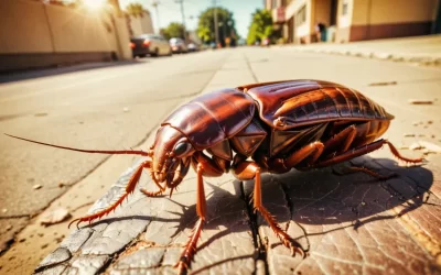 Barata voa? Quando isso ocorre e qual o papel do controle de pragas.