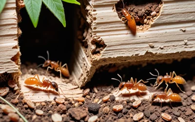 Cupins subterrâneos ou de madeira? Controle de pragas e como identificar cada tipo.