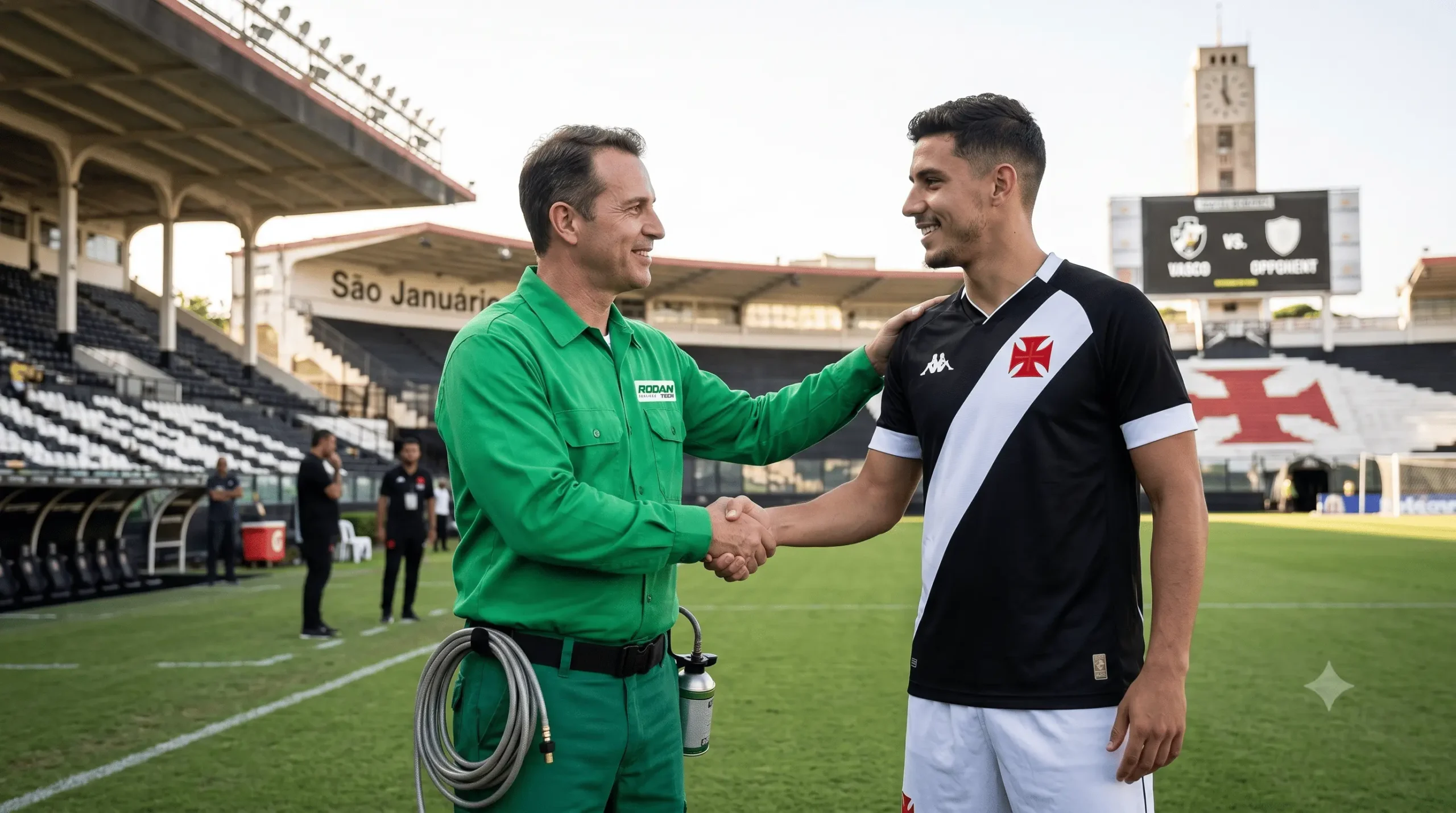 Rodantech e Vasco da Gama renovam parceria até o final de 2026